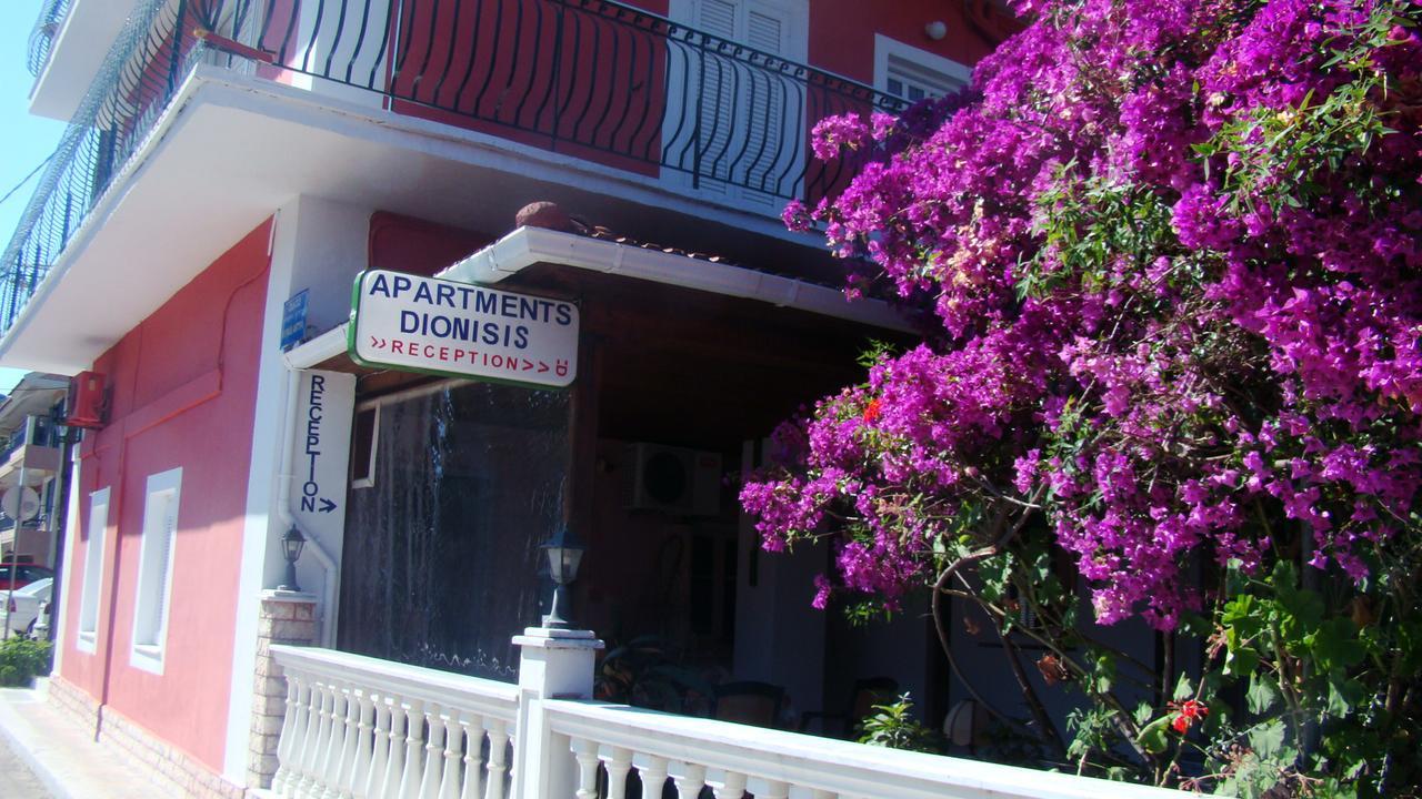 Dionisis Apartments Agia Efimia Bagian luar foto